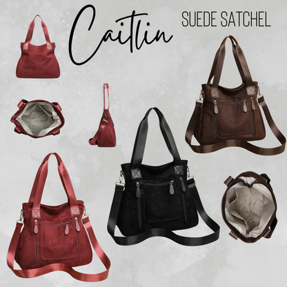 Caitlin Handbag - Suede