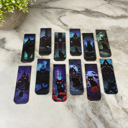 Bookmark - Cats Spooky Magnetic Mix MN