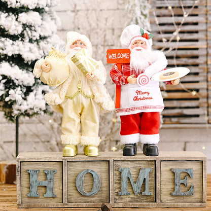 Santa Decor - Holiday Christmas