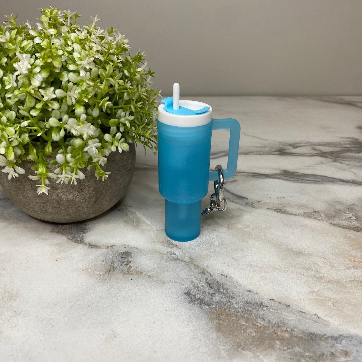 Keychain - Lip Balm Tumbler #3 Frosted