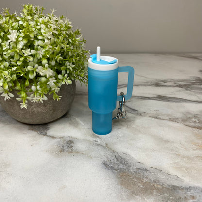 Keychain - Lip Balm Tumbler #3 Frosted