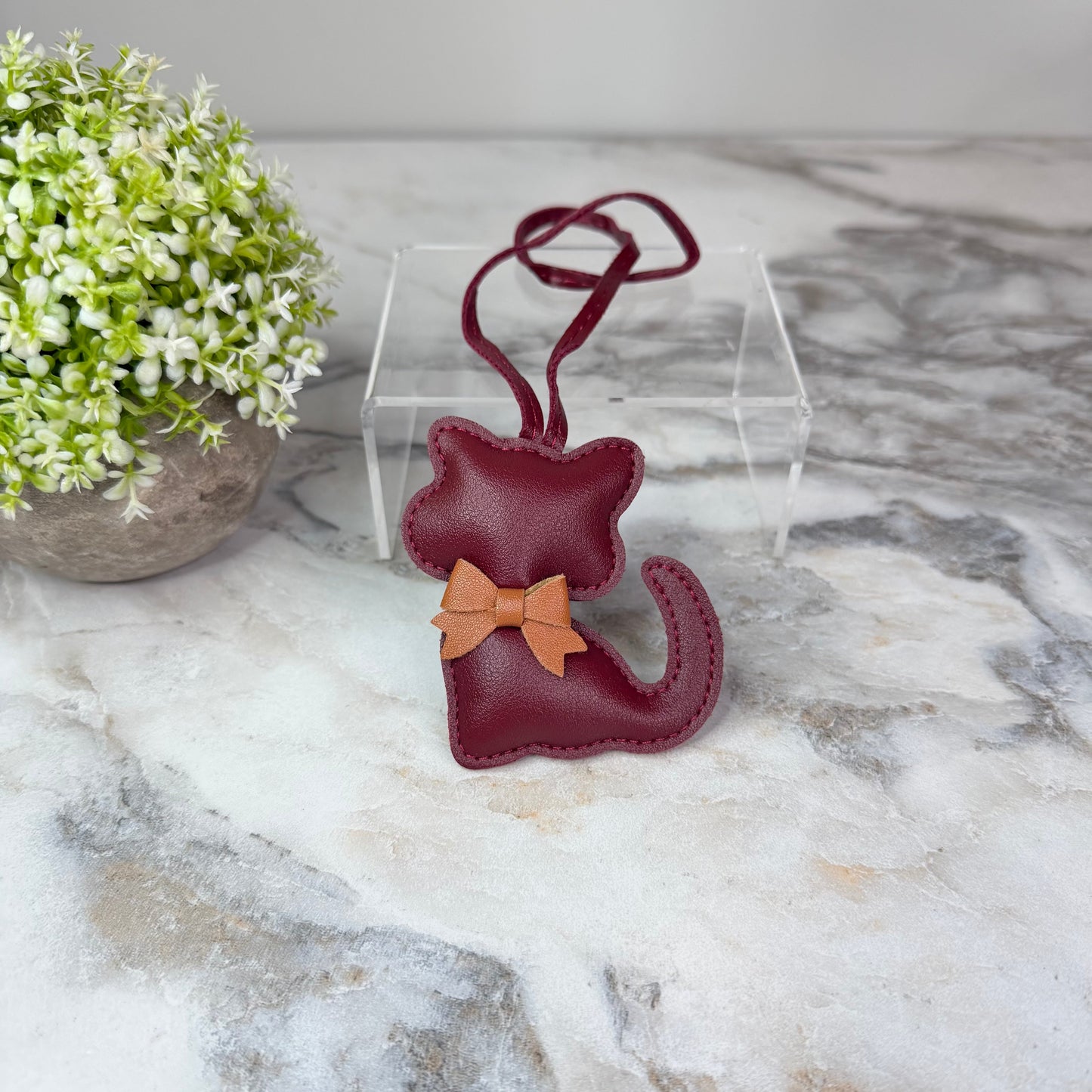 Bag Charm - Cat Bow MN