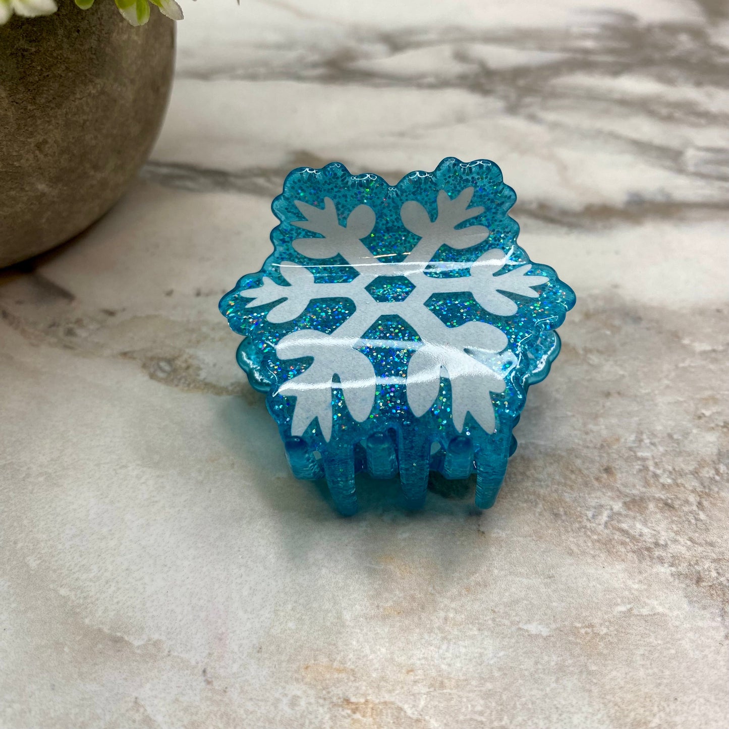 Hair Clip - Snowflake