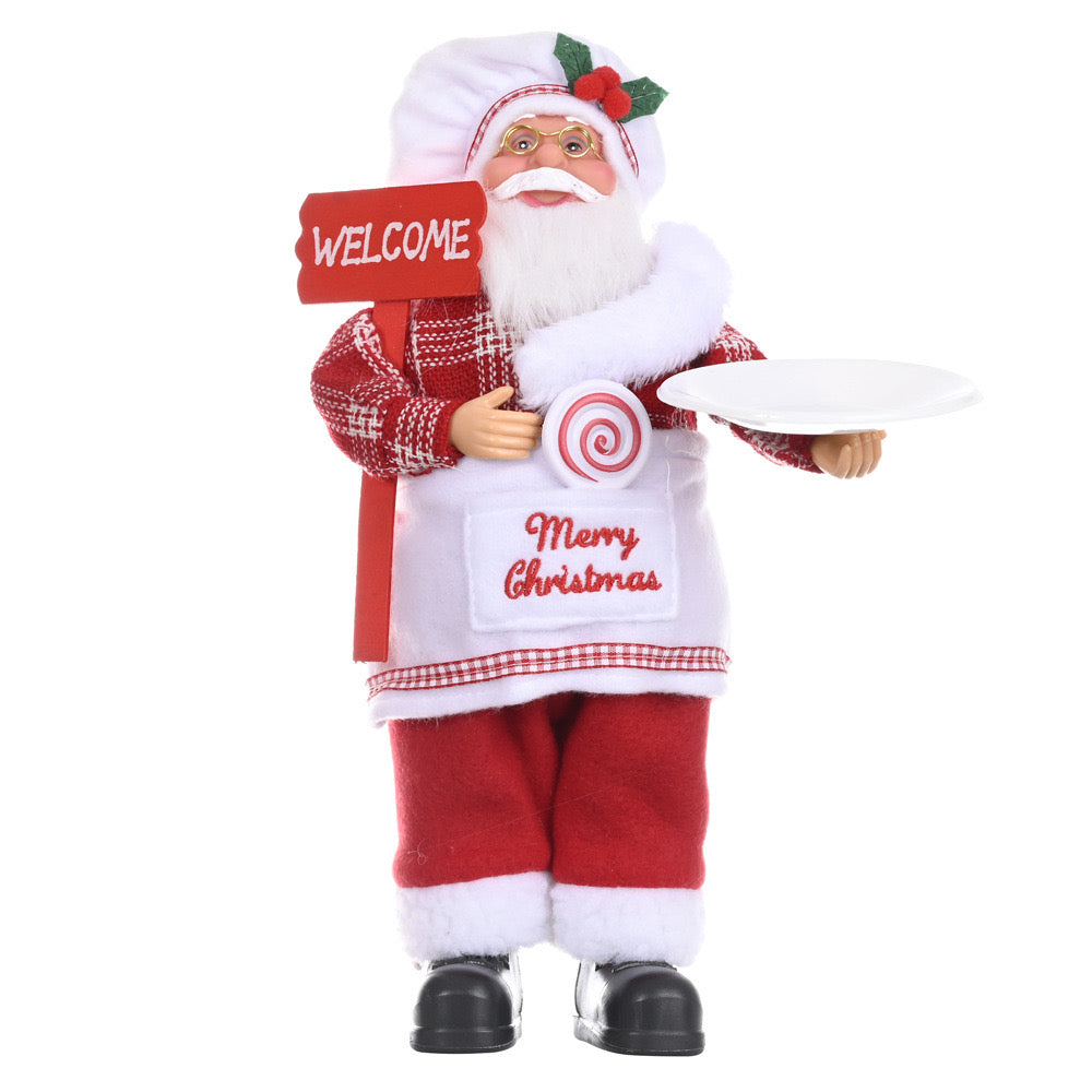 Santa Decor - Holiday Christmas