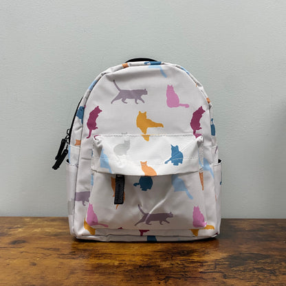 Mini Backpack - Cat Multi Color MNC