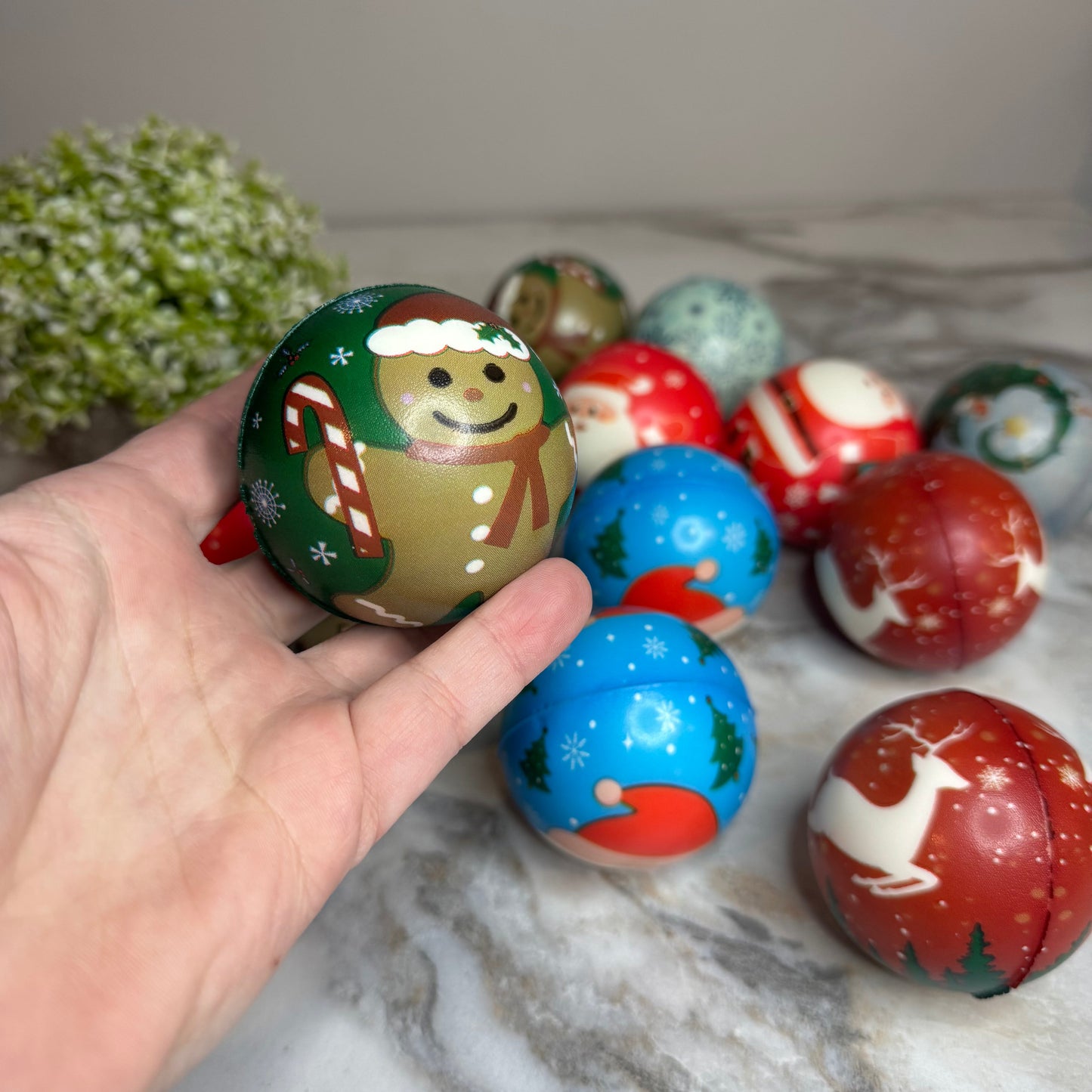 Christmas Stress Ball Toy
