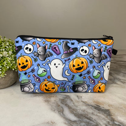 Pouch - Halloween - Blue Friends