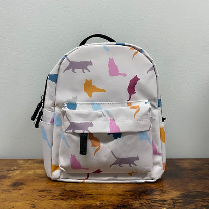 Mini Backpack - Cat Multi Color MNC