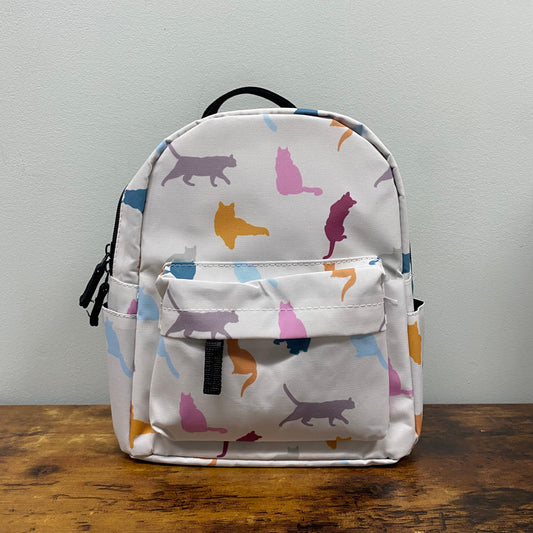 Mini Backpack - Cat Multi Color MNC
