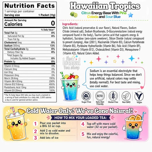 Hawaiian Tropics (Caffeine-Free)