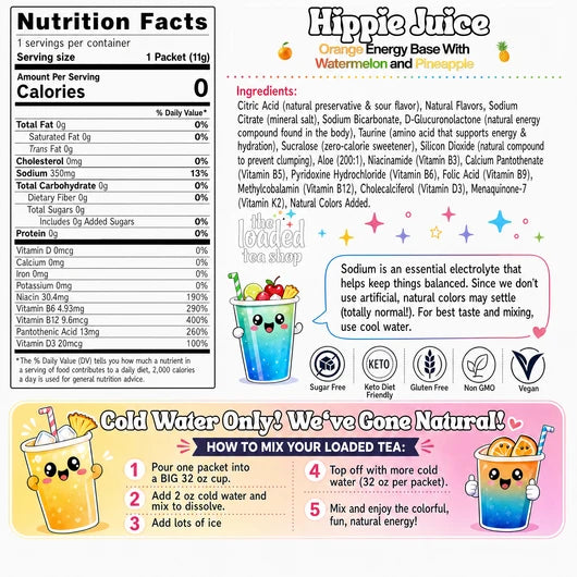 Hippie Juice (Caffeine-Free)