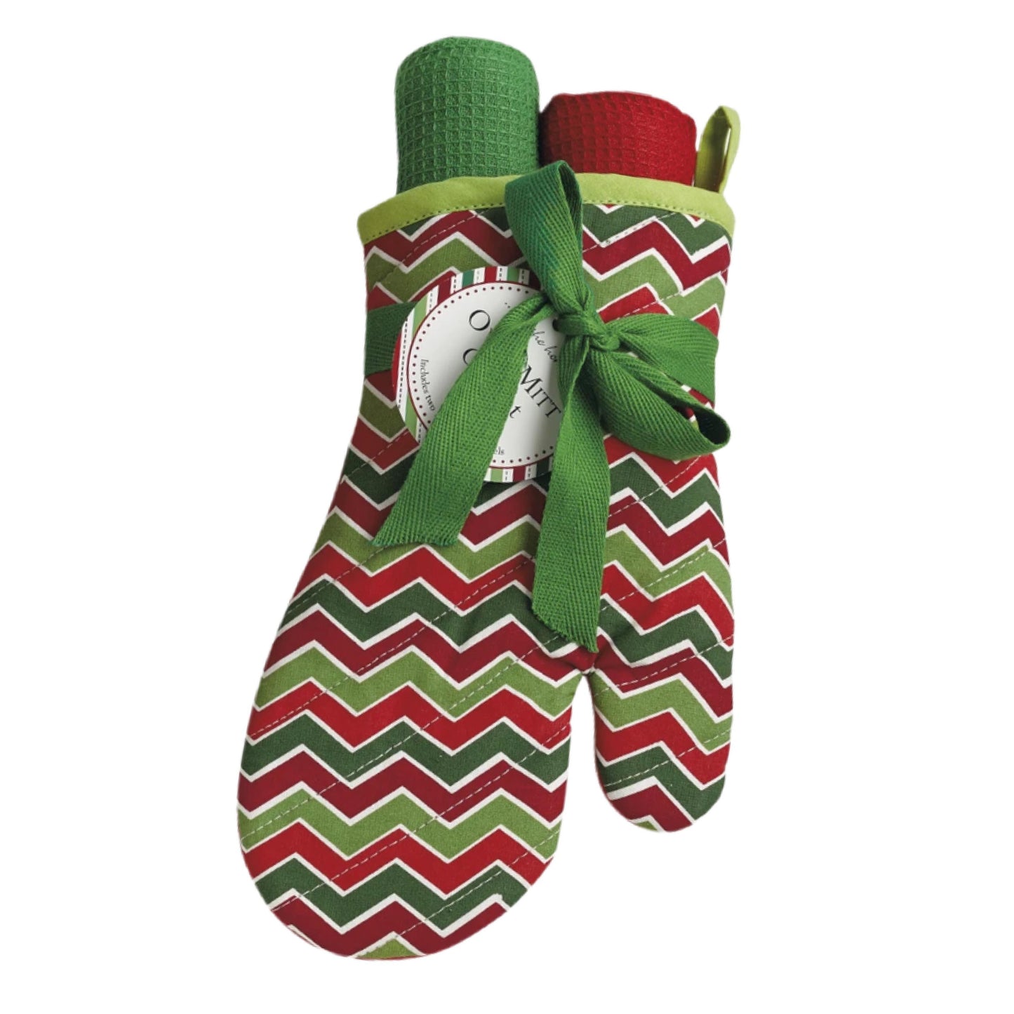 Holiday Oven Mitt Gift Set MNC