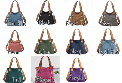 Caitlin - Canvas Satchel - PREORDER 6/30-7/3