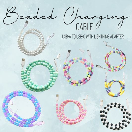 Charging Cord - Beaded