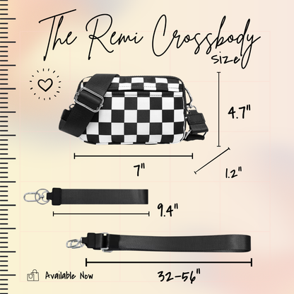 Remi - Nylon Crossbody Solid - PREORDER 7/24-7/27