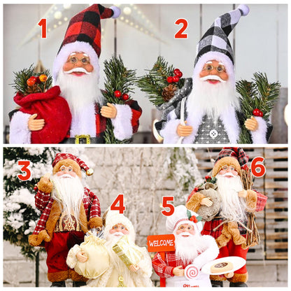 Santa Decor - Holiday Christmas