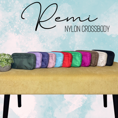 Remi - Nylon Crossbody Solid - PREORDER 7/24-7/27