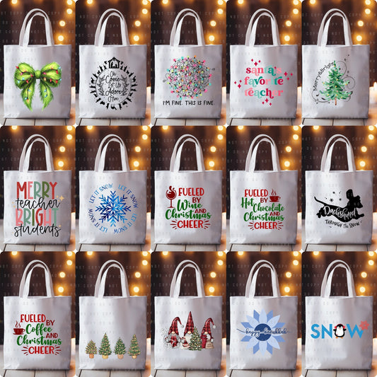 Tote Bag - Christmas & Hanukkah - PREORDER 10/5-10/8