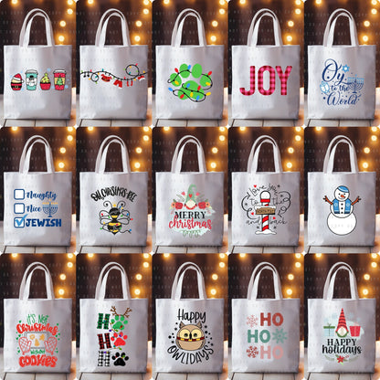 Tote Bag - Christmas & Hanukkah - PREORDER 10/5-10/8