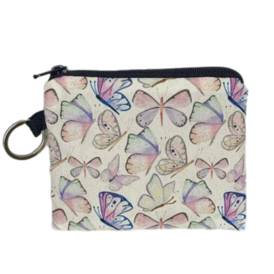 Mini Pouch - Butterfly Watercolor MNC