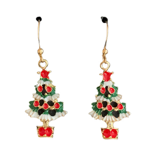 Christmas Tree Dangle Drop Earring #2 MNC
