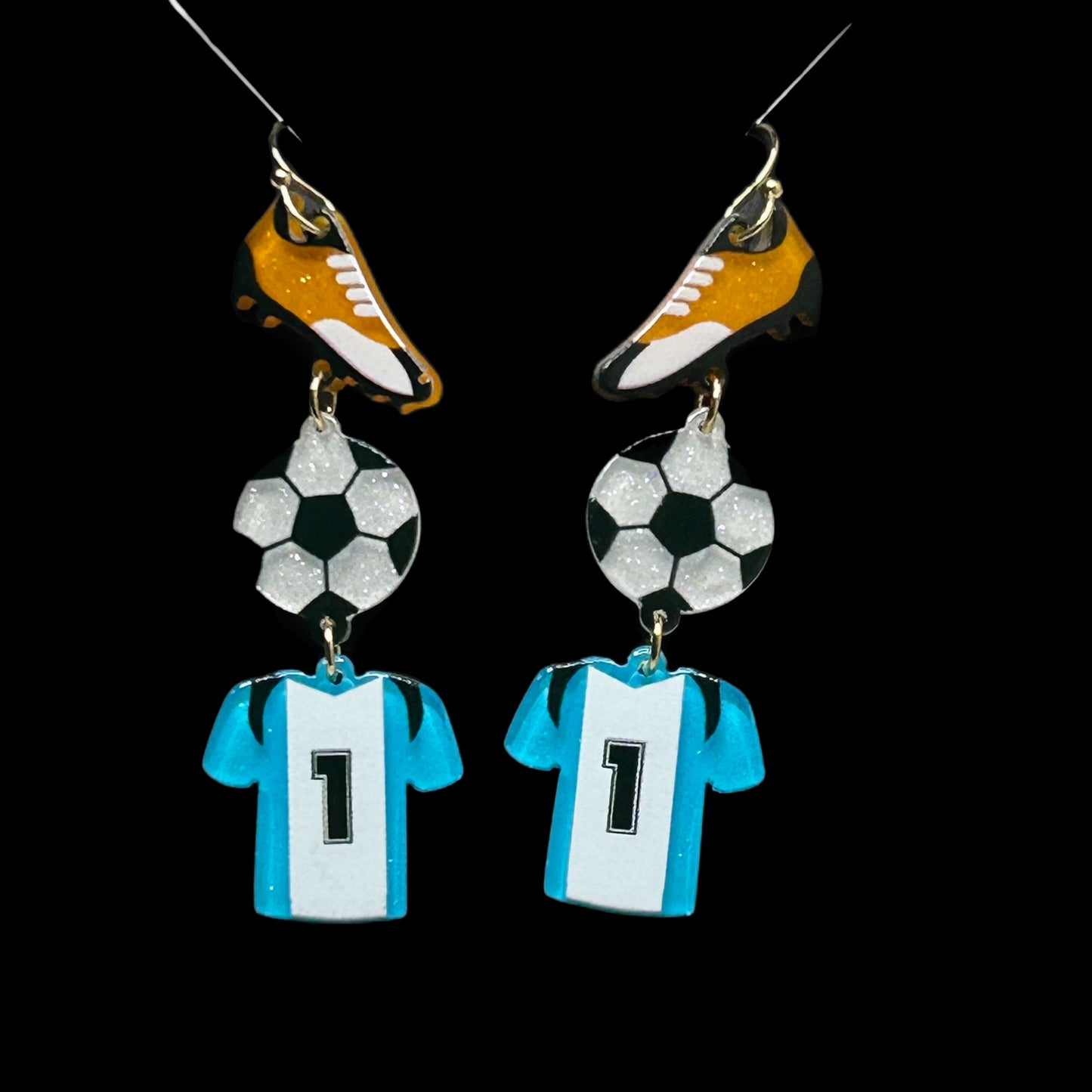 Soccer Dangle Earrings MNC