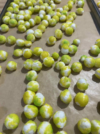 Lemonheads Blue Raspberry Coated Freeze Dried