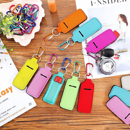 Solid Keychain Holder with Lip Balm MN