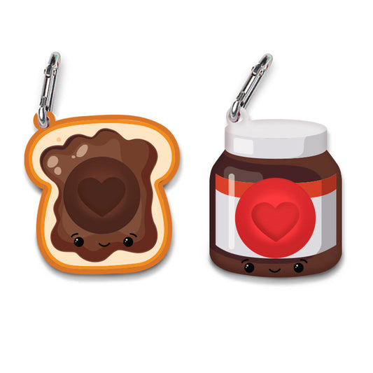 OMG Mega Pop Best Friend Keychains - Hazelnut Spread & Toast