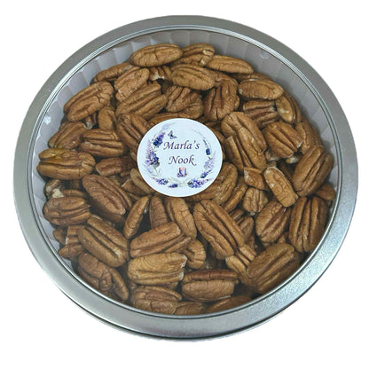 Mammoth Pecans Gift Tin 2 lb