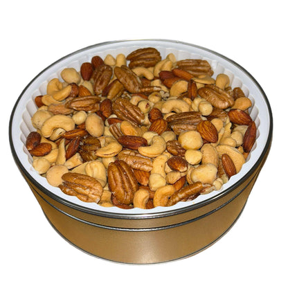 Deluxe Mix Nuts Roasted & Salted Gift Tin 2 lb