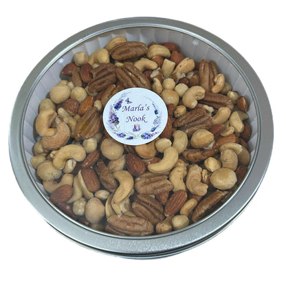 Deluxe Mix Nuts Roasted & Salted Gift Tin 2 lb