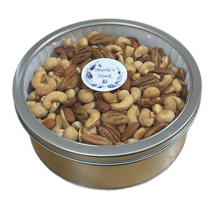 Deluxe Mix Nuts Roasted & Salted Gift Tin 2 lb