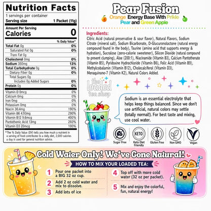 Pear Fusion (Caffeine-Free)