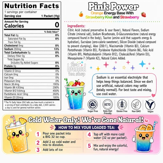 Pink Power (Caffeine-Free)