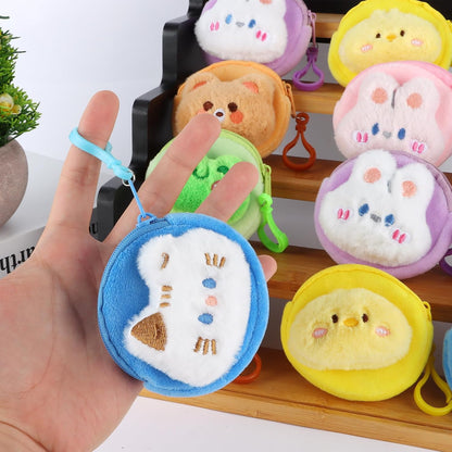 Mini Wallet with Zipper & Keychain MN