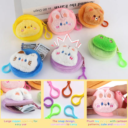 Mini Wallet with Zipper & Keychain MN