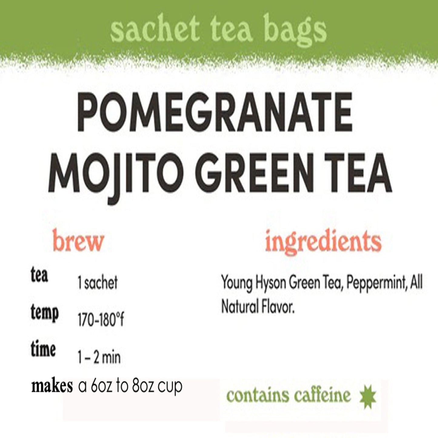 Pomegranate Mojito - Sachets / Teabags