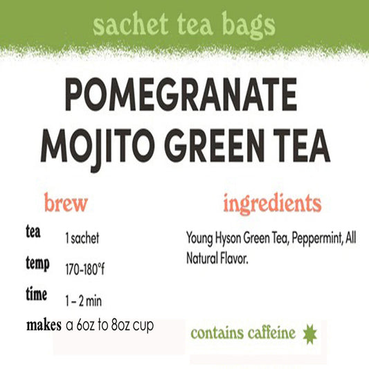 Pomegranate Mojito - Sachets / Teabags