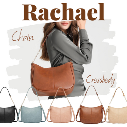 Rachael Crossbody Purse - Faux Leather Strap MNC