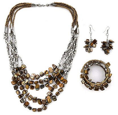 3 Piece Jewelry Set - in a Variety of Colors MNC