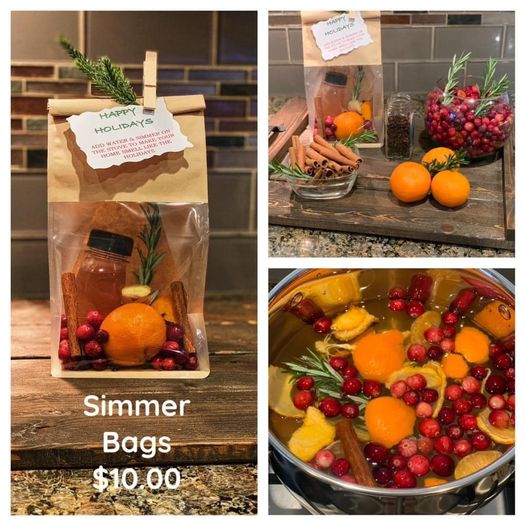 Fall and Holiday Cozy Cranberry Simmer Bag Preorder Only