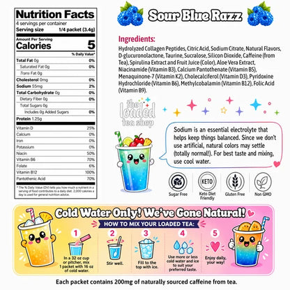 Sour Blue Razz (Collagen + Protein)