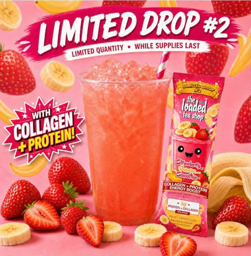 Strawberry Banana Smoothie limited edition