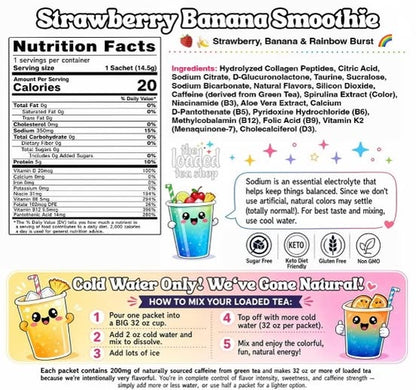 Strawberry Banana Smoothie limited edition