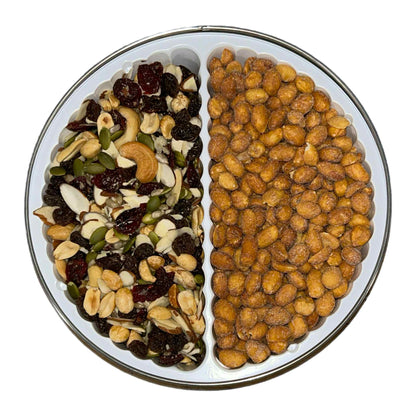 Sweet & Salty Mix & Honey Roasted Peanuts Gift Tin 2lb