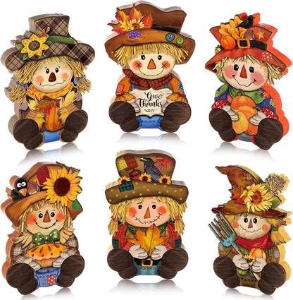 Scarecrow Wooden Decor MN