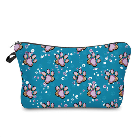 Pouch - Dog, Lavender Paw Prints MNC