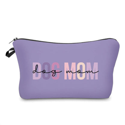 Pouch - Dog Mom Purple Script MNC