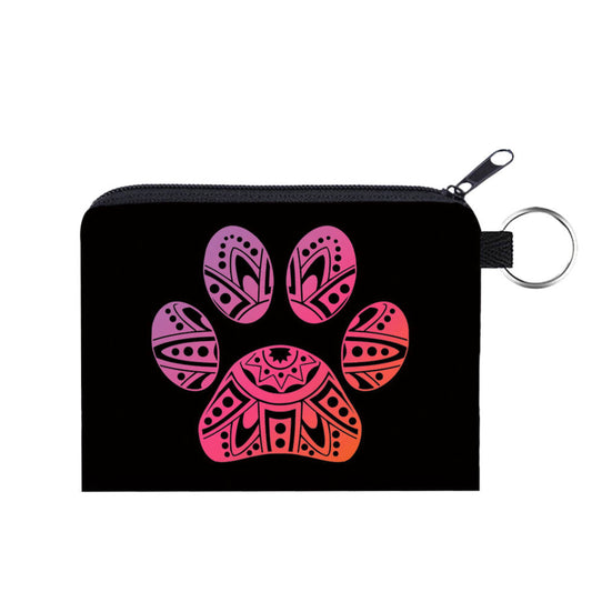 Mini Pouch - Dog, Paw Mandala MNC